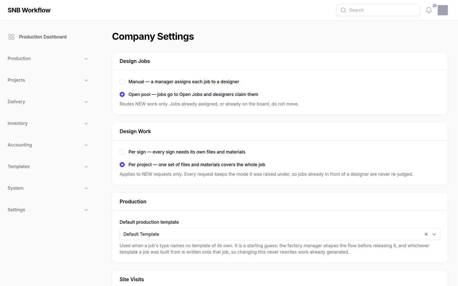 Where it is actually set — The Default Template
